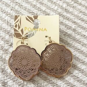 Pomina earrings brand new